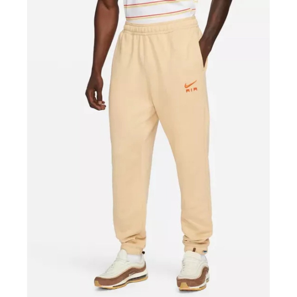 New Nike Sweatpants Joggers Beige Men's Size Large DV9845-252 Nike Sweats Men's - Picture 1 of 11